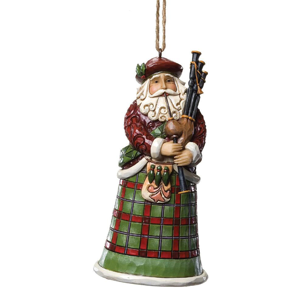 Scottish Santa Ornament 4022943 by Jim Shore