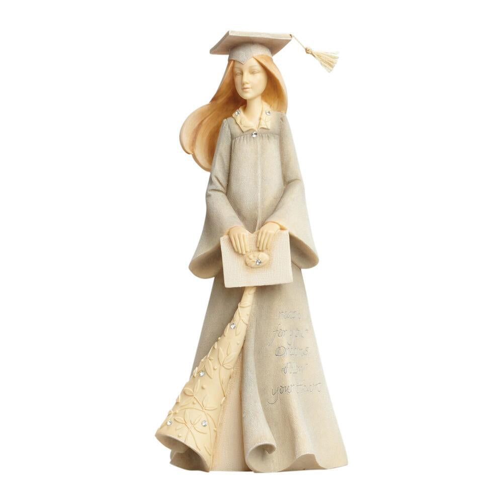 Graduation Girl Figurine 4044086 by Enesco's Foundations