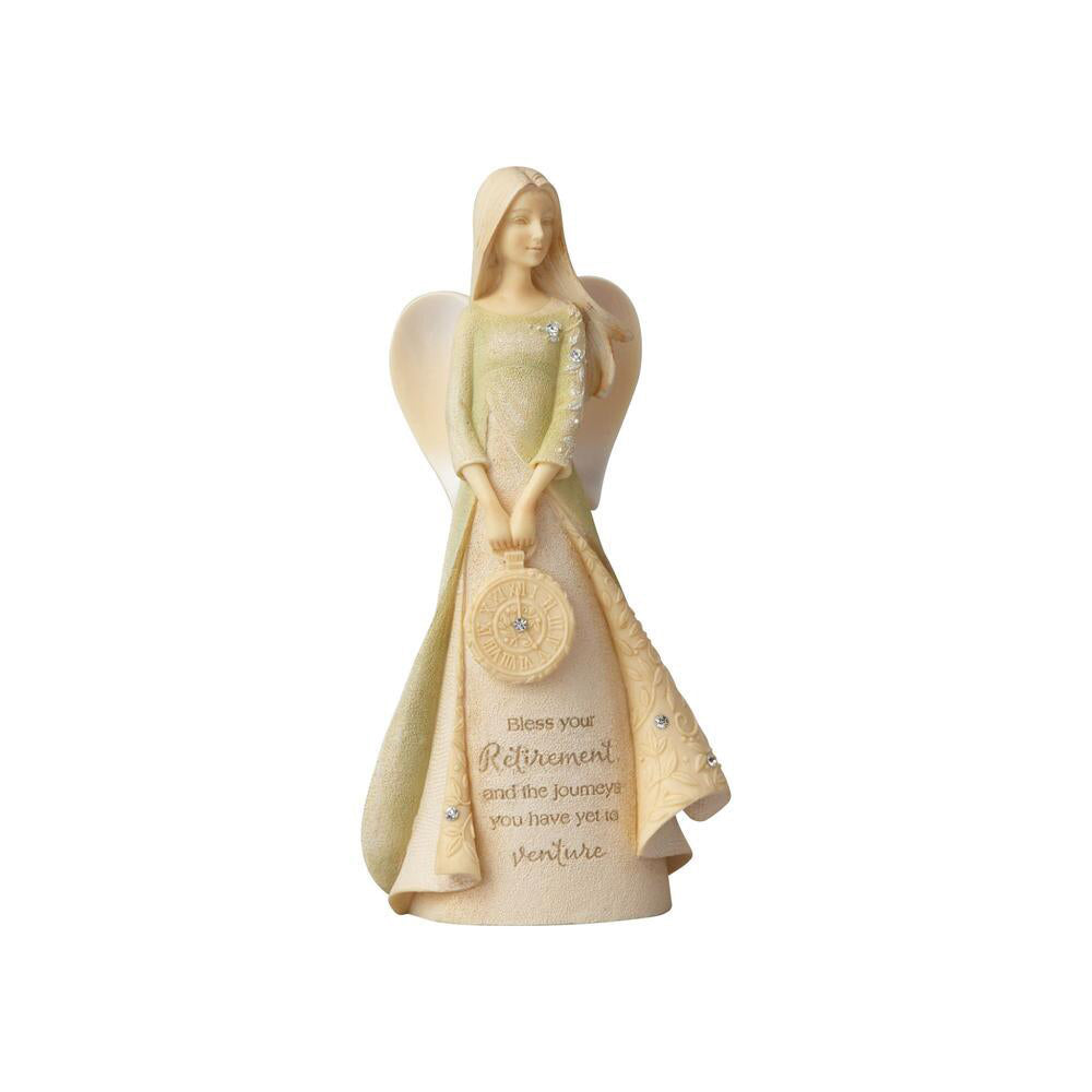 Retirement Angel Figurine 6000792 by Enesco's Foundations