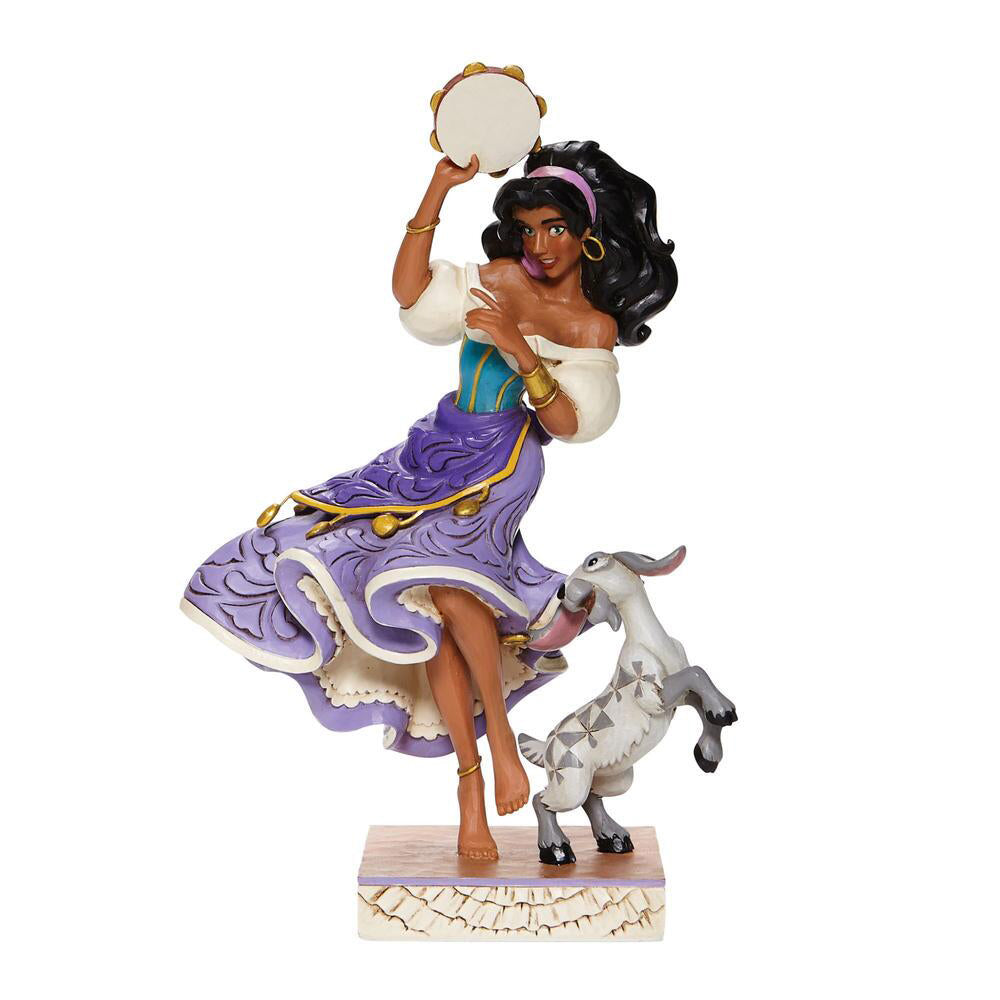 Disney's The Hunchback of Notre Dame Esmeralda & Djali 6008071 Figurine by Jim Shore