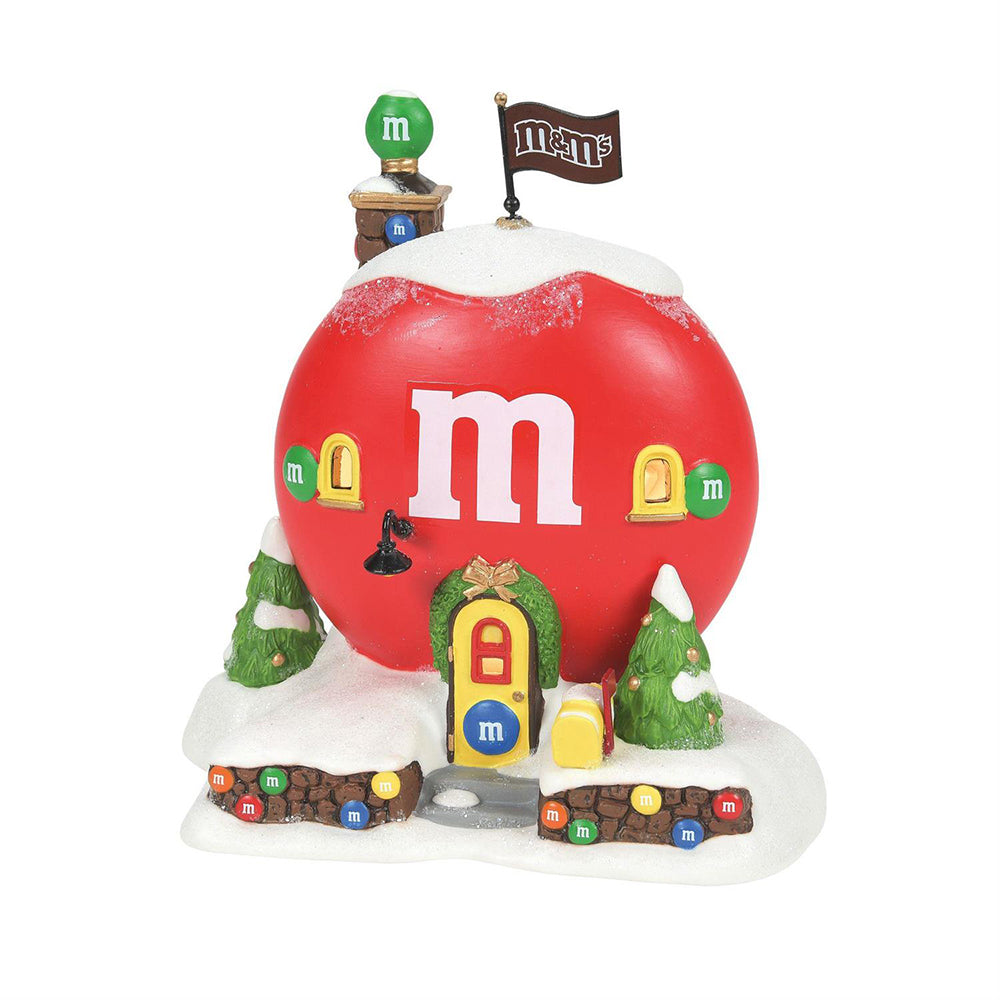 M&M'S Red's M&M Cottage 6013435 by Department 56