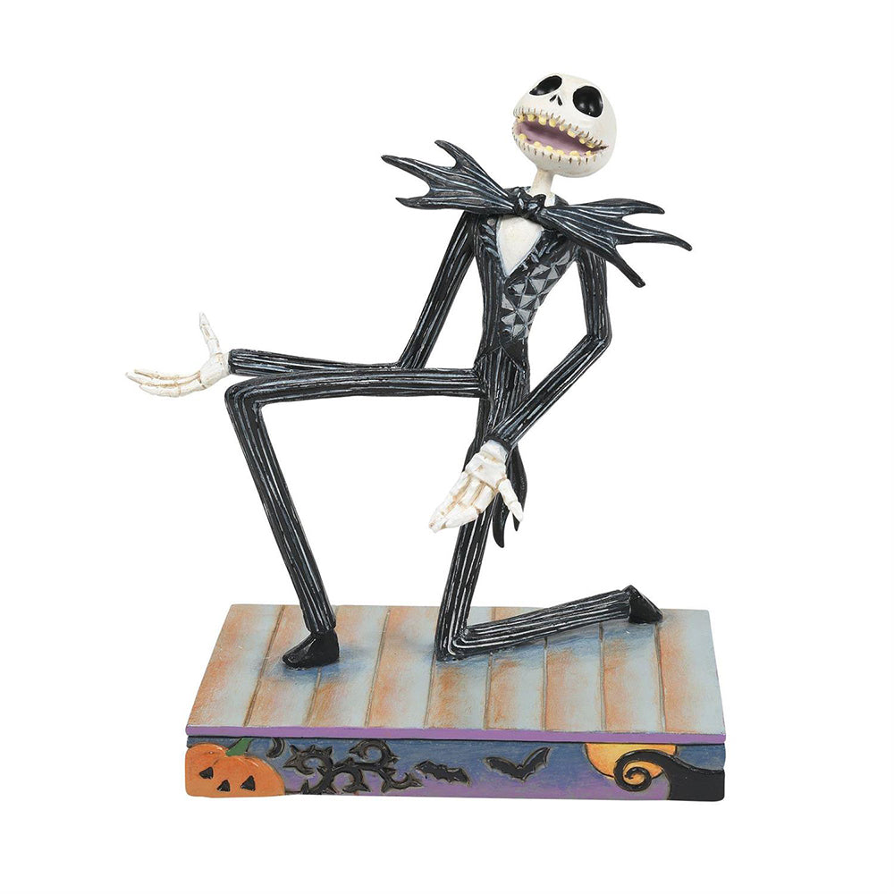 Jim Shore Disney's The Nightmare Before Christmas Jack Personality Pose Figurine 6014361