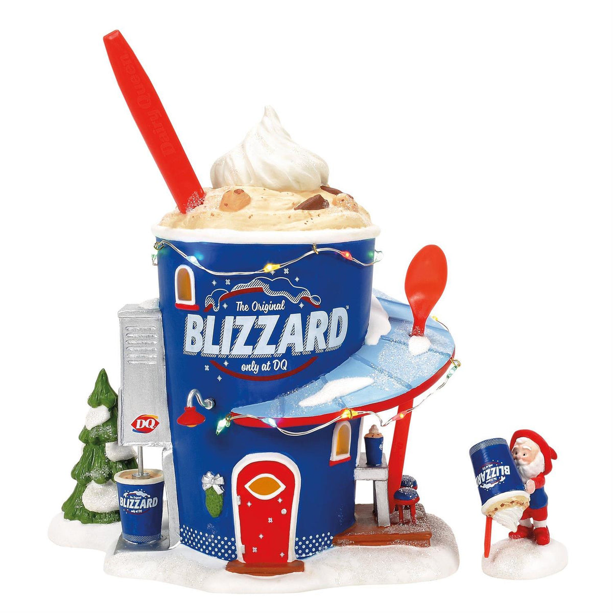 Department 56 Forecasting a Blizzard Dairy Queen Figurines - Set of Two 6014532