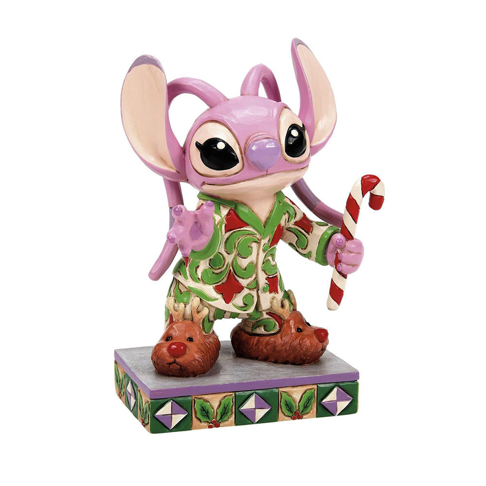 Jim Shore Disney's Angel in Christmas Pajamas Figurine 6015009