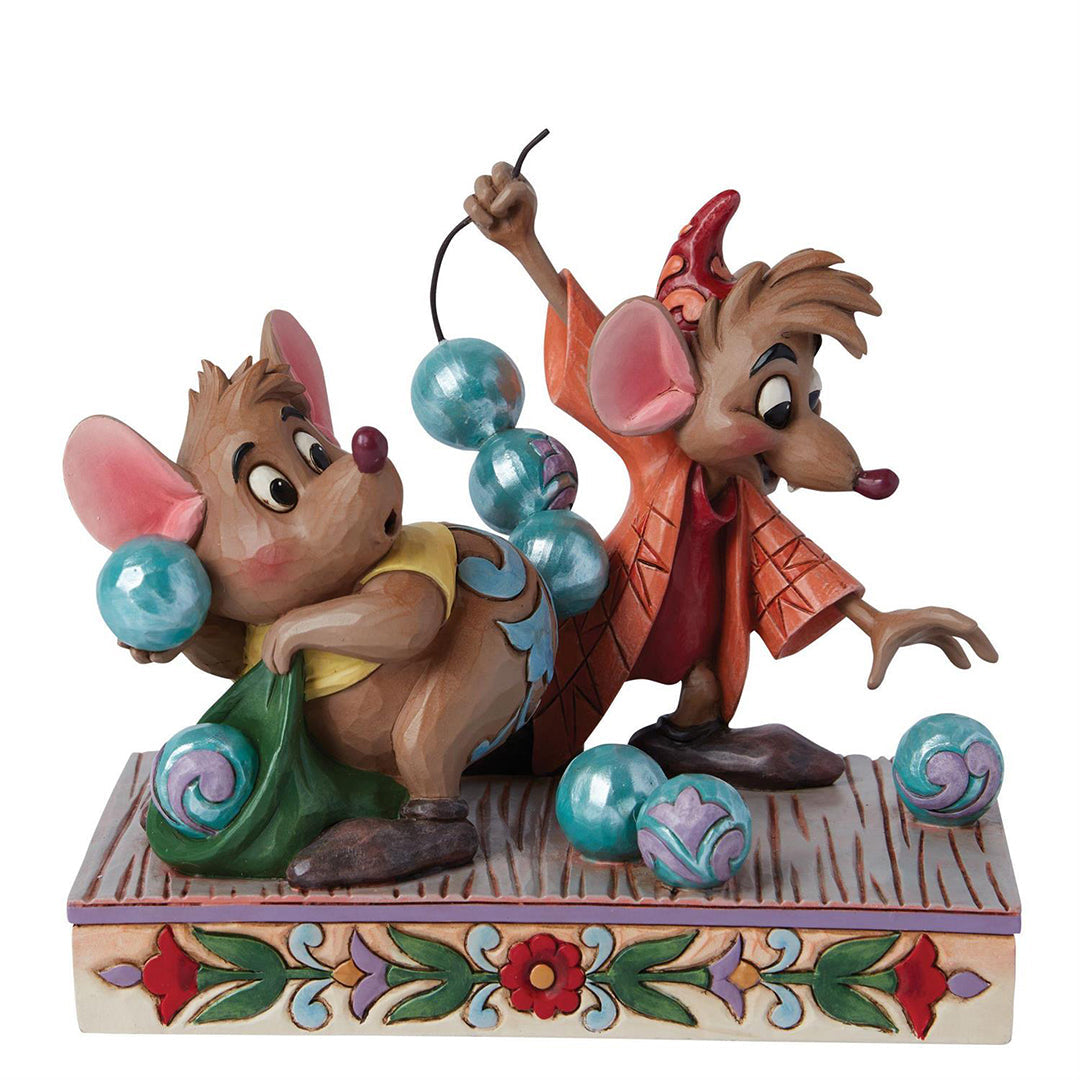 Jim Shore Disney Cinderella's Jaq and Gus Figurine 6015020