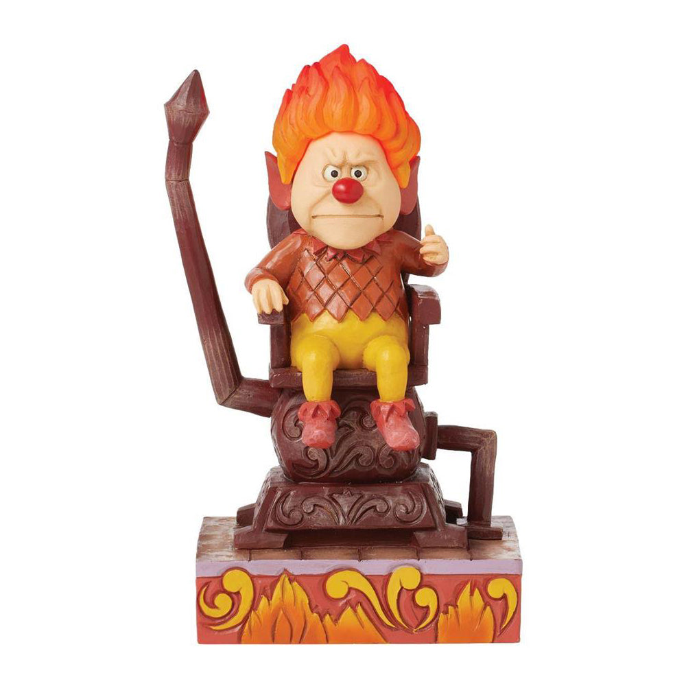 Jim Shore Heat Miser Sitting on Throne Figurine 6015731