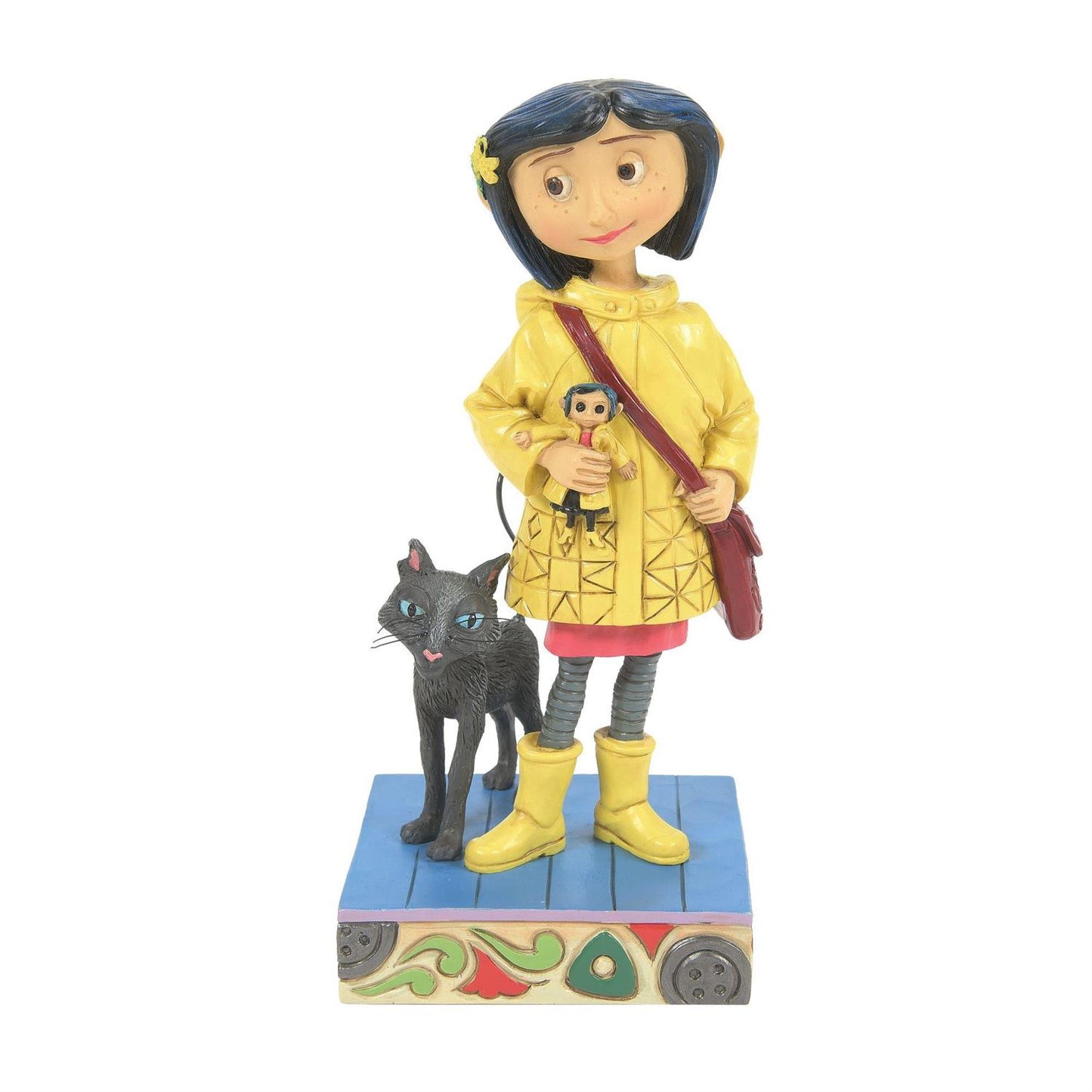 Jim Shore Coraline in Yellow Raincoat Figurine 6016421