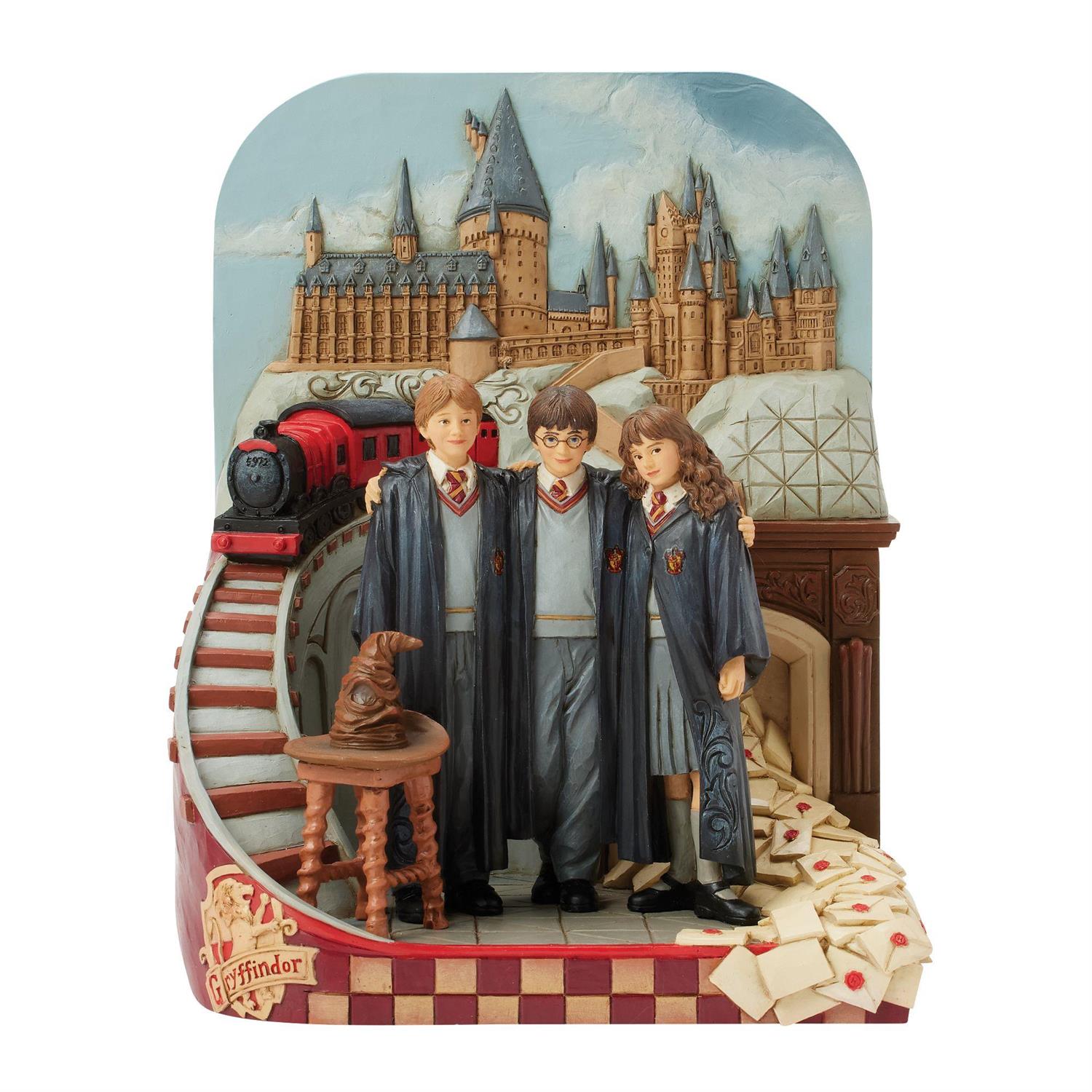 Jim Shore Harry Potter Trio Castle Scene Figurine 6016707