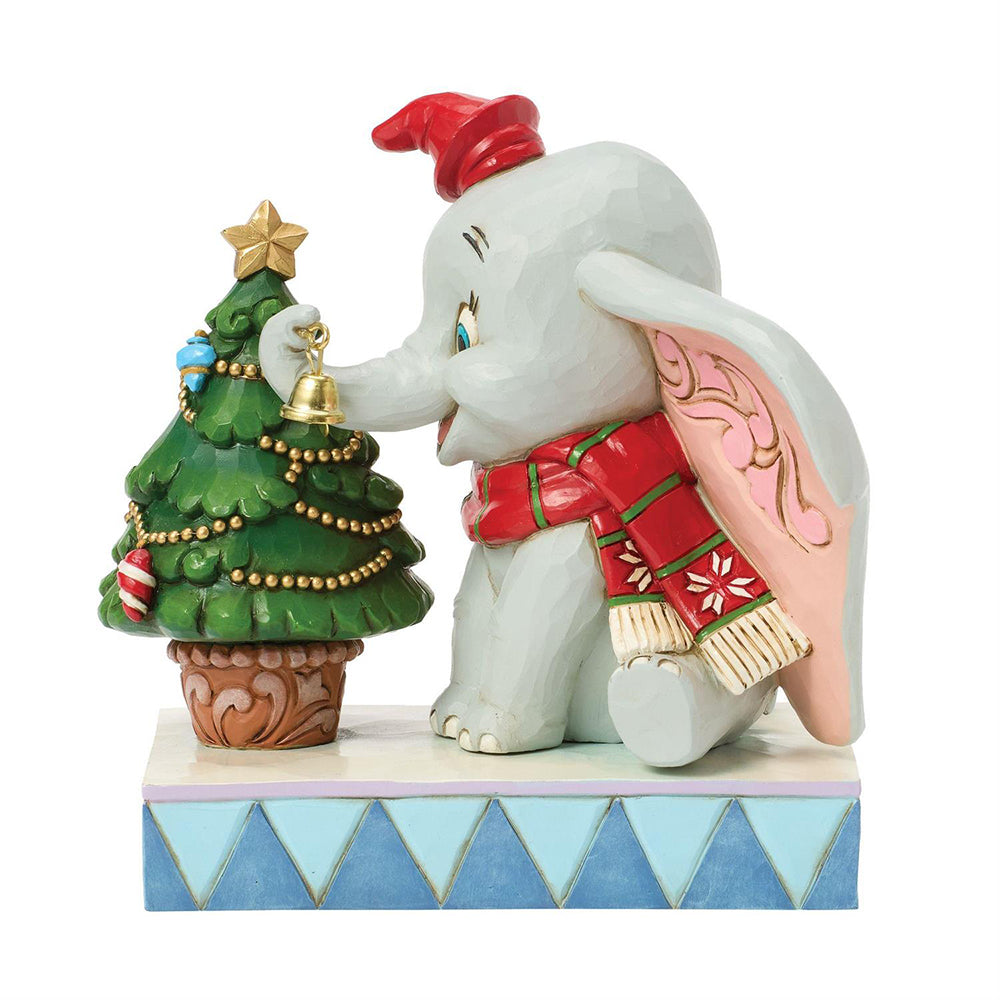 Jim Shore Disney's Dumbo Christmas Figurine 6016889