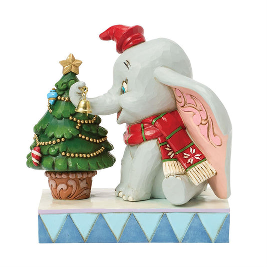 Jim Shore Disney's Dumbo Christmas Figurine 6016889