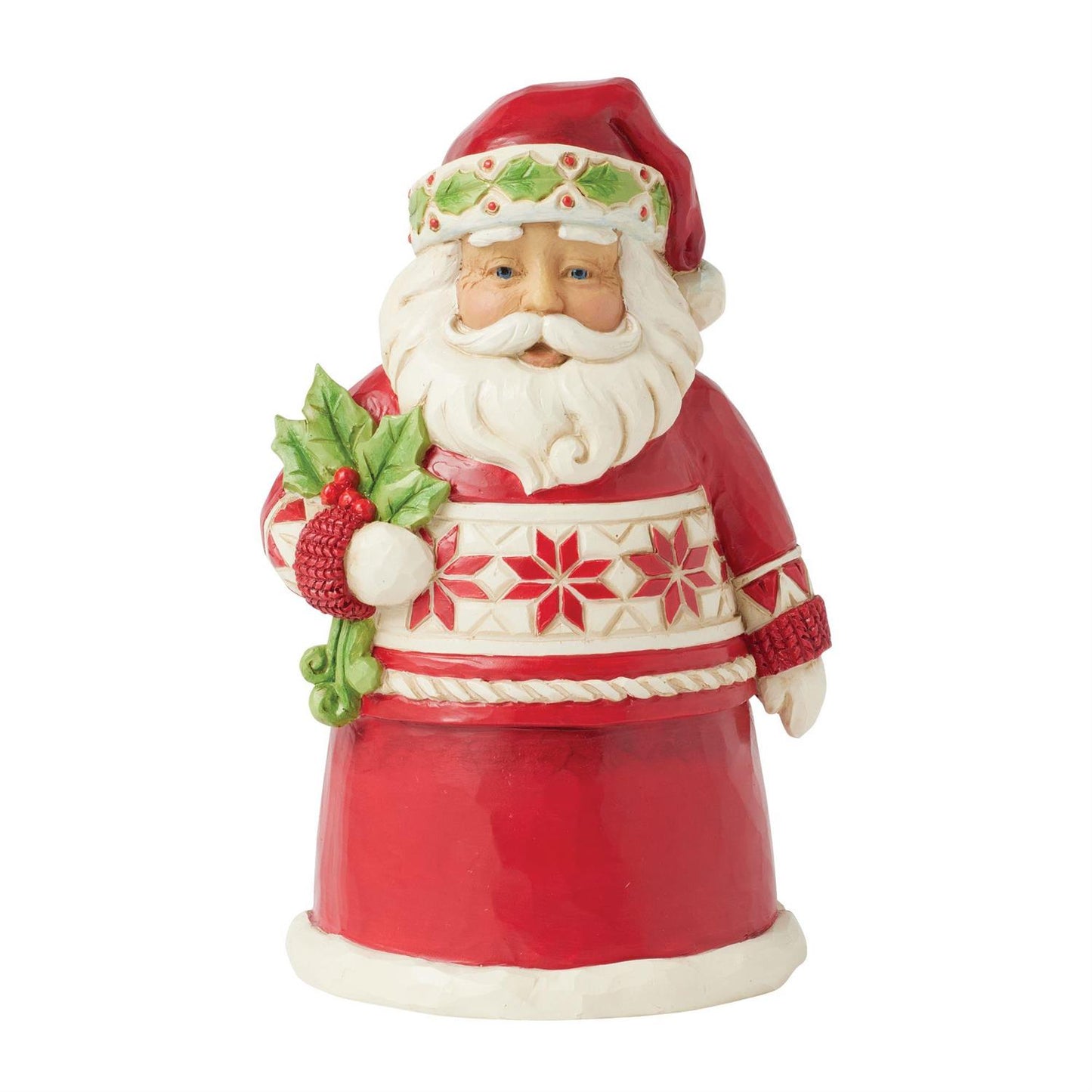 Jim Shore Nordic Noel Santa Pint Figurine 6017047