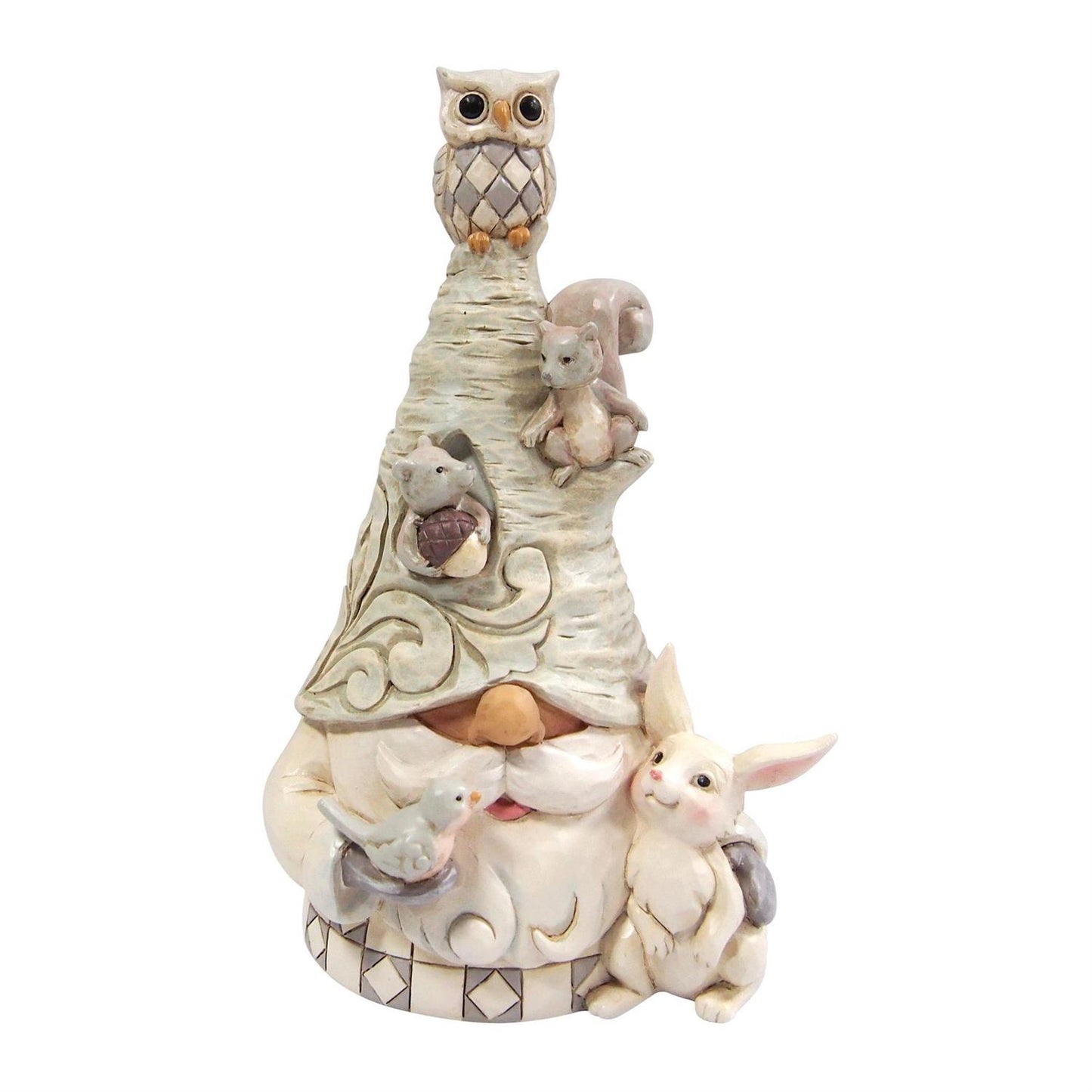 Jim Shore Woodland Gnome with Animals Figurine 6017177