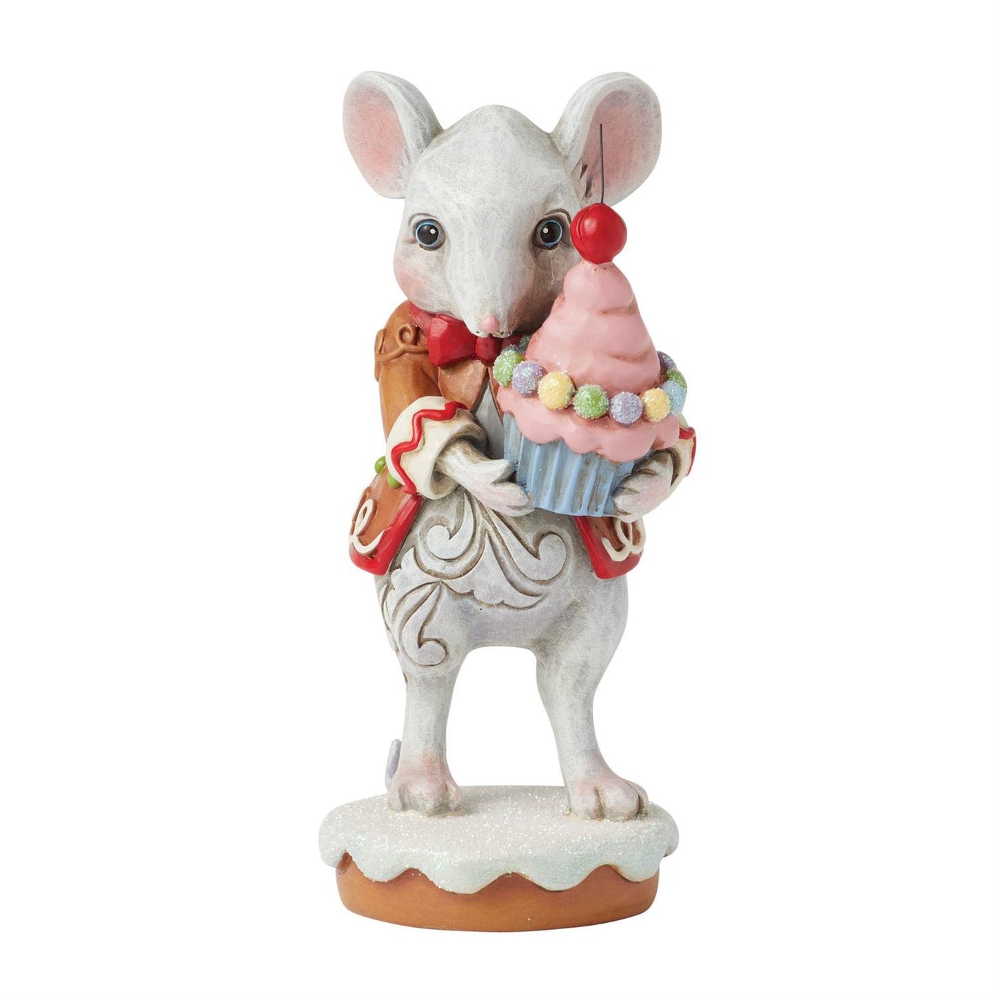 Jim Shore Gingerbread Mouse Boy Figurine 6017267