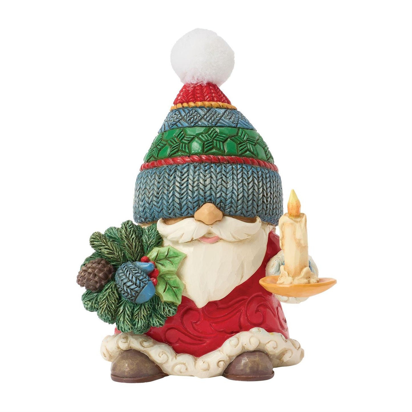 Jim Shore Gnome Chamber Candle Figurine 6017286