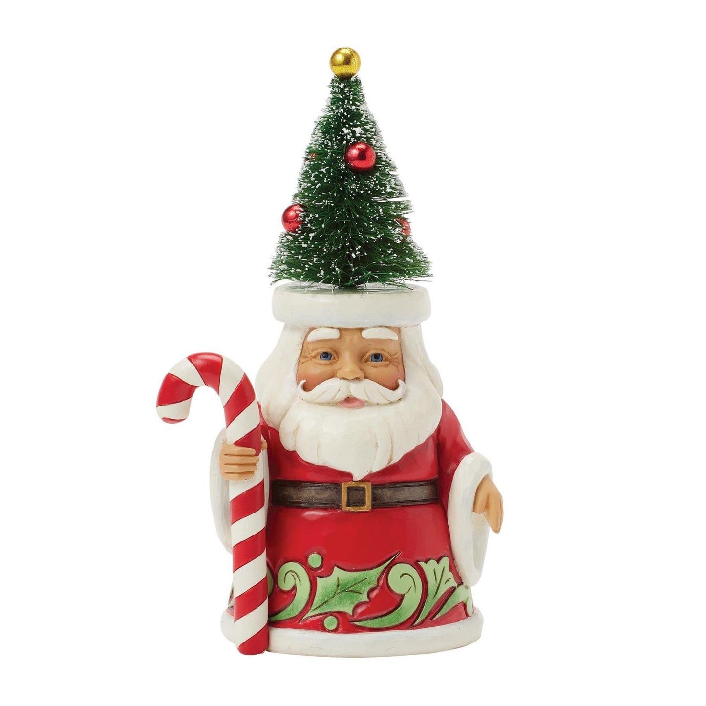 Jim Shore Santa Sisal Tree Hat Pint Size Figurine 6017295