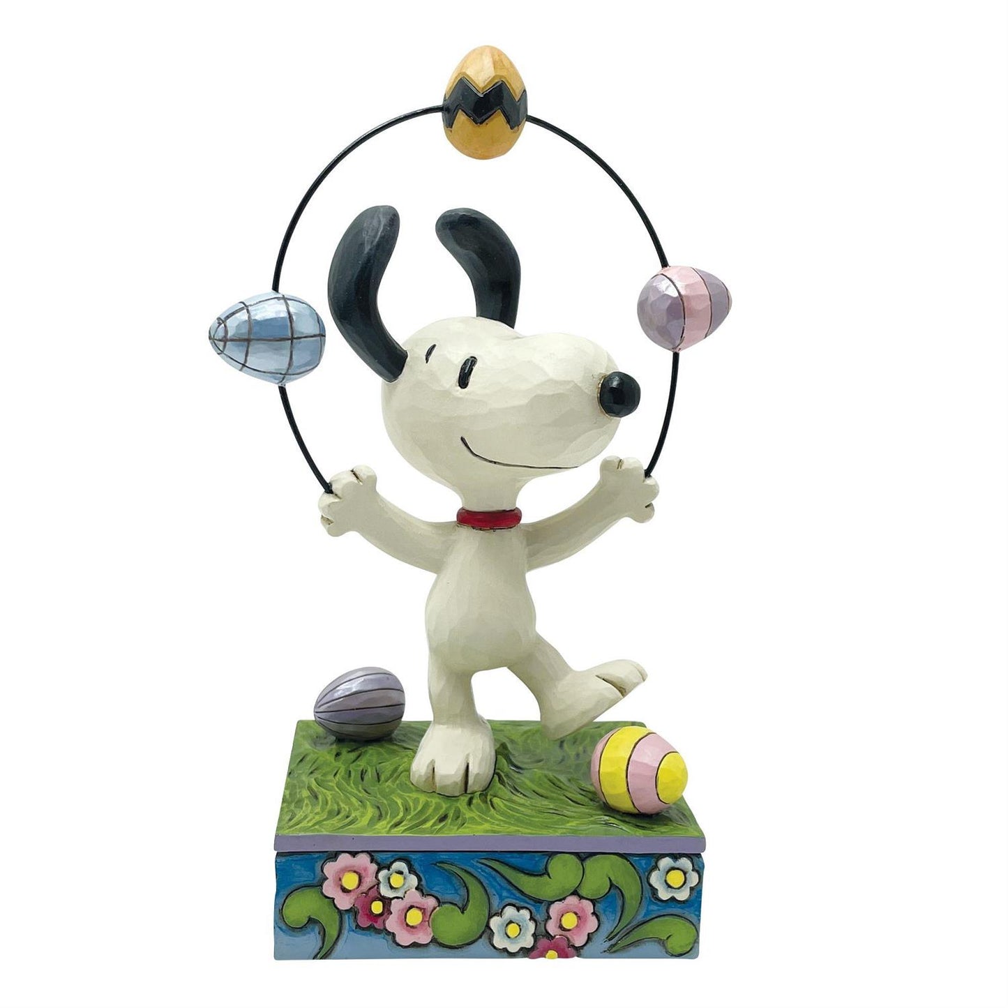 Jim Shore Peanuts Snoopy Juggling Eggs Figurine 6017866