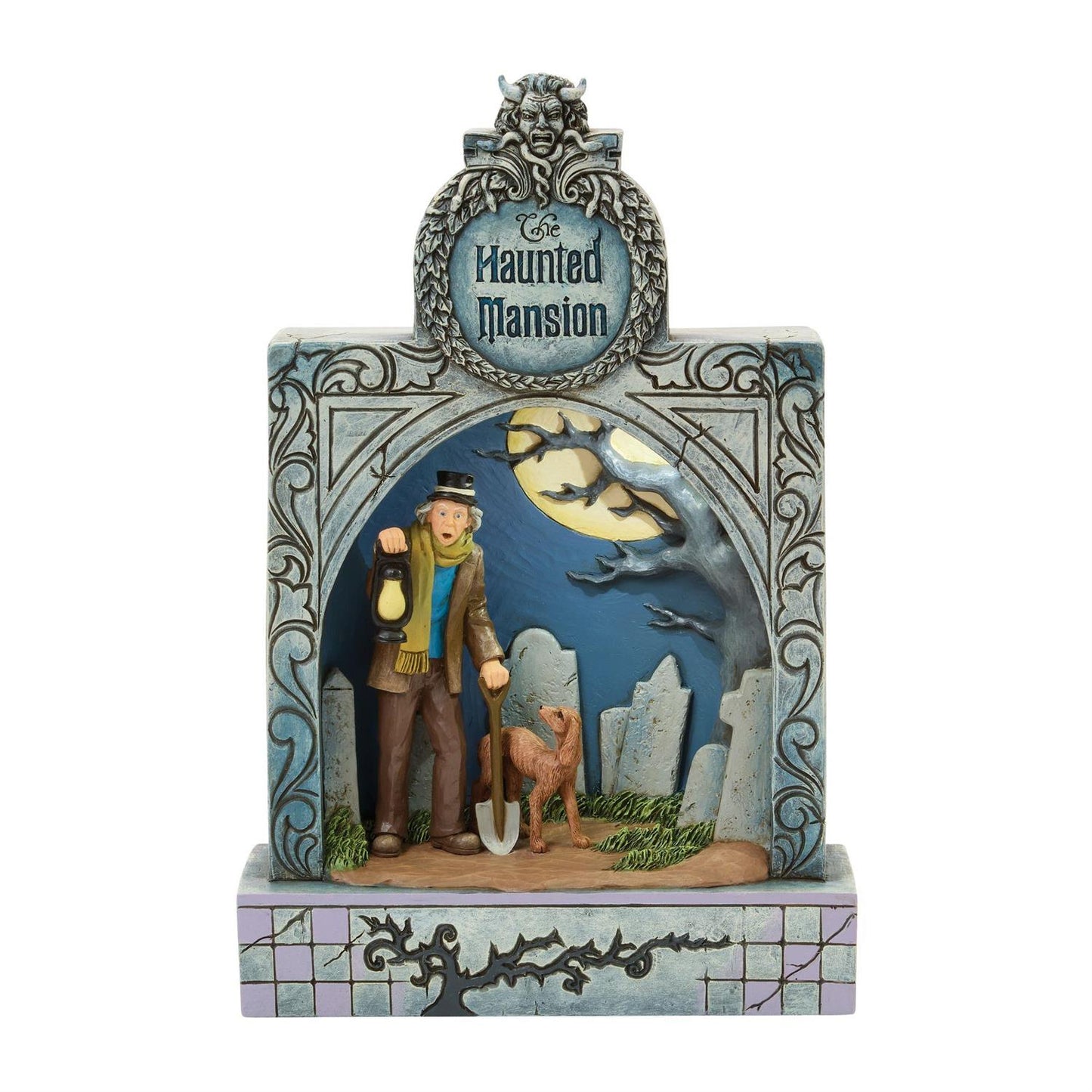 Jim Shore Disney's Haunted Mansion Diorama Figurine 6017932