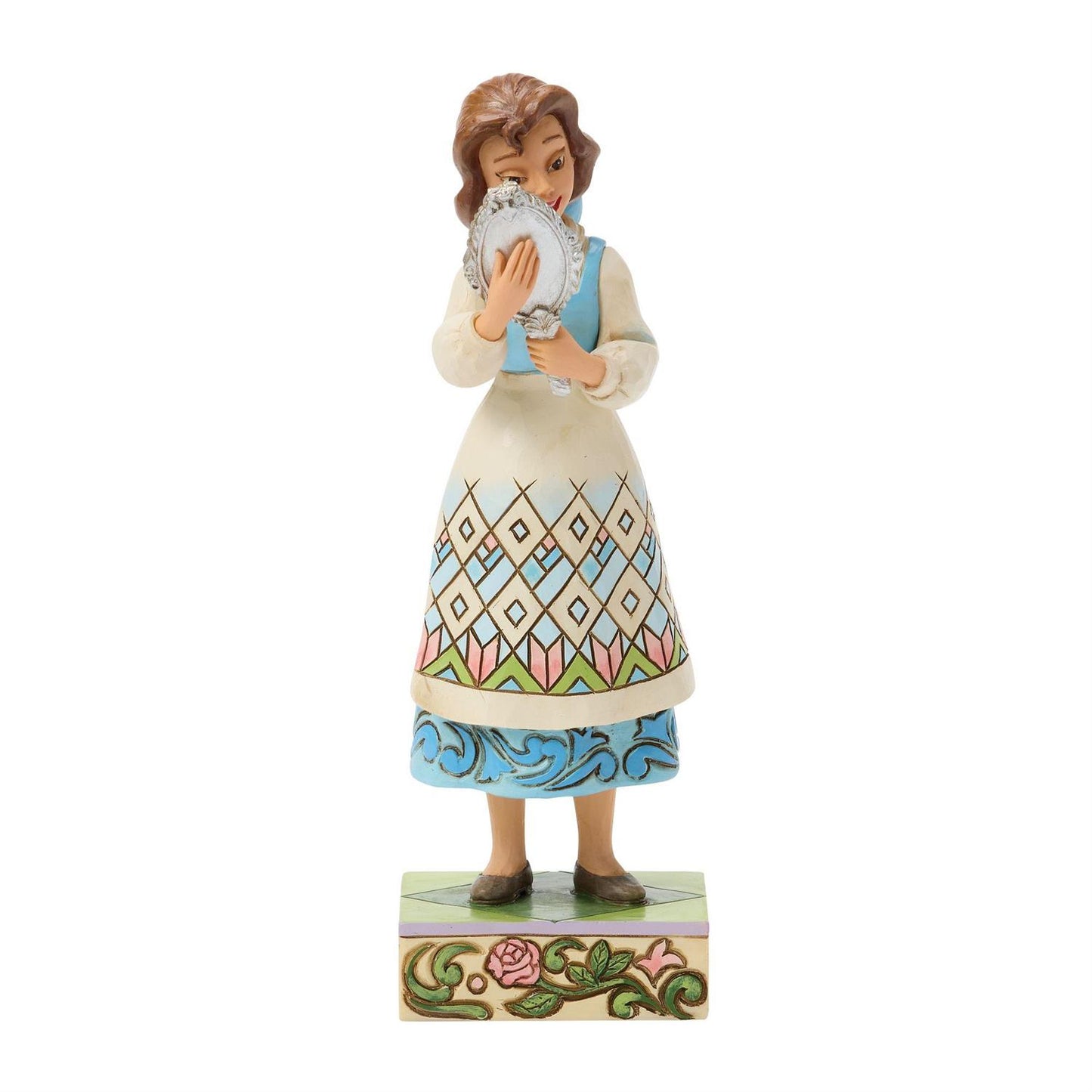Jim Shore Disney's Belle with Mirror Figurine 6018725