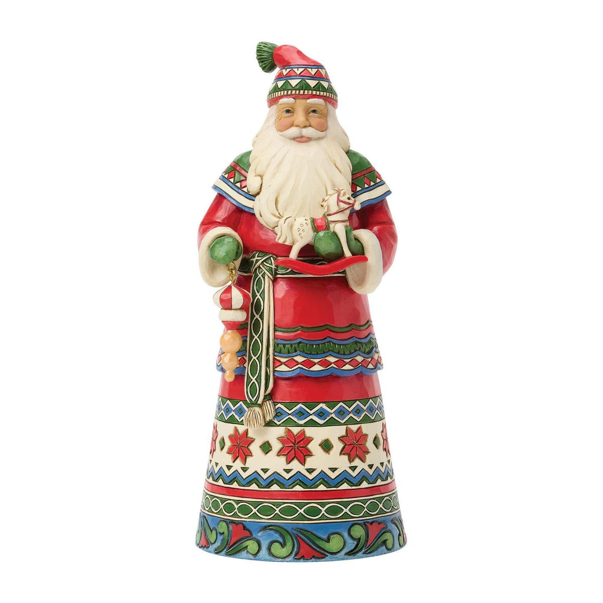 Jim Shore Santa Laplander Horse Figurine 6019097