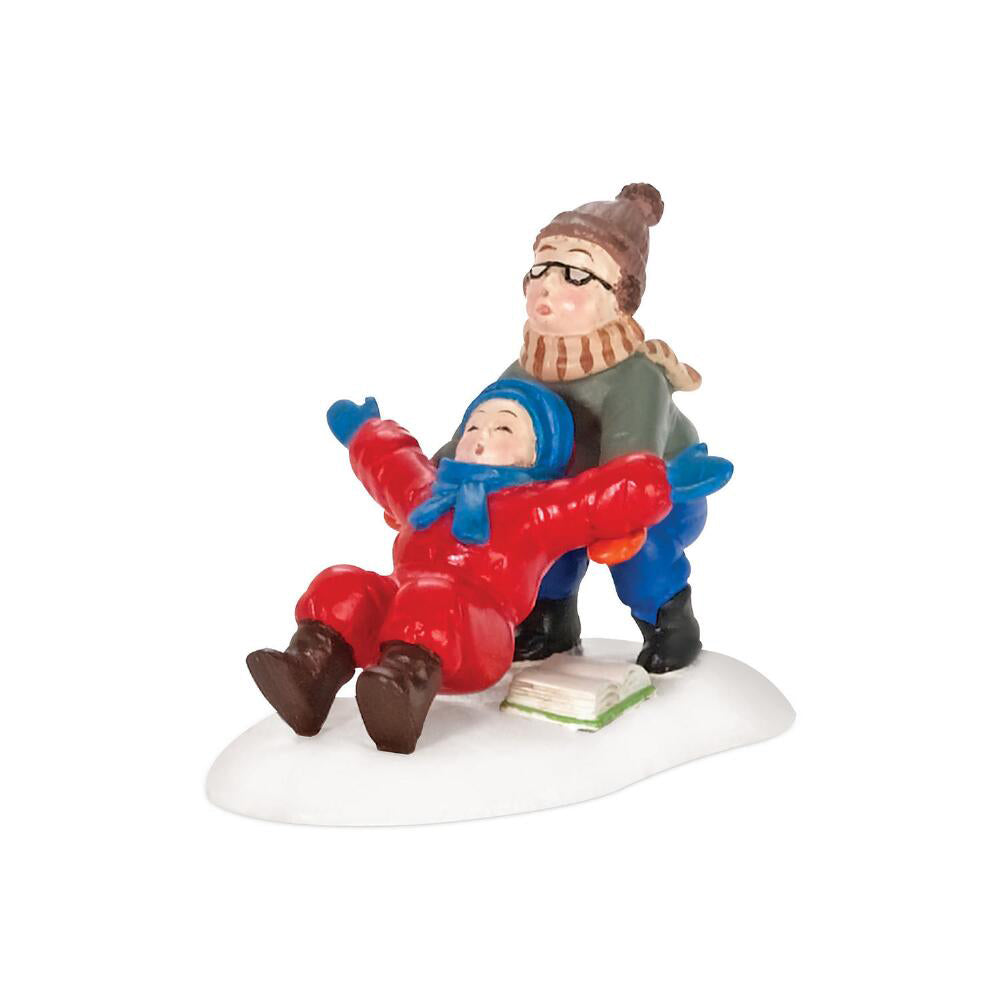 A Christmas Story Ralphie To The Rescue Figurine 805037 by Department 56