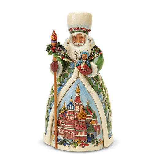 Jim Shore Russian Santa Figurine 4017650