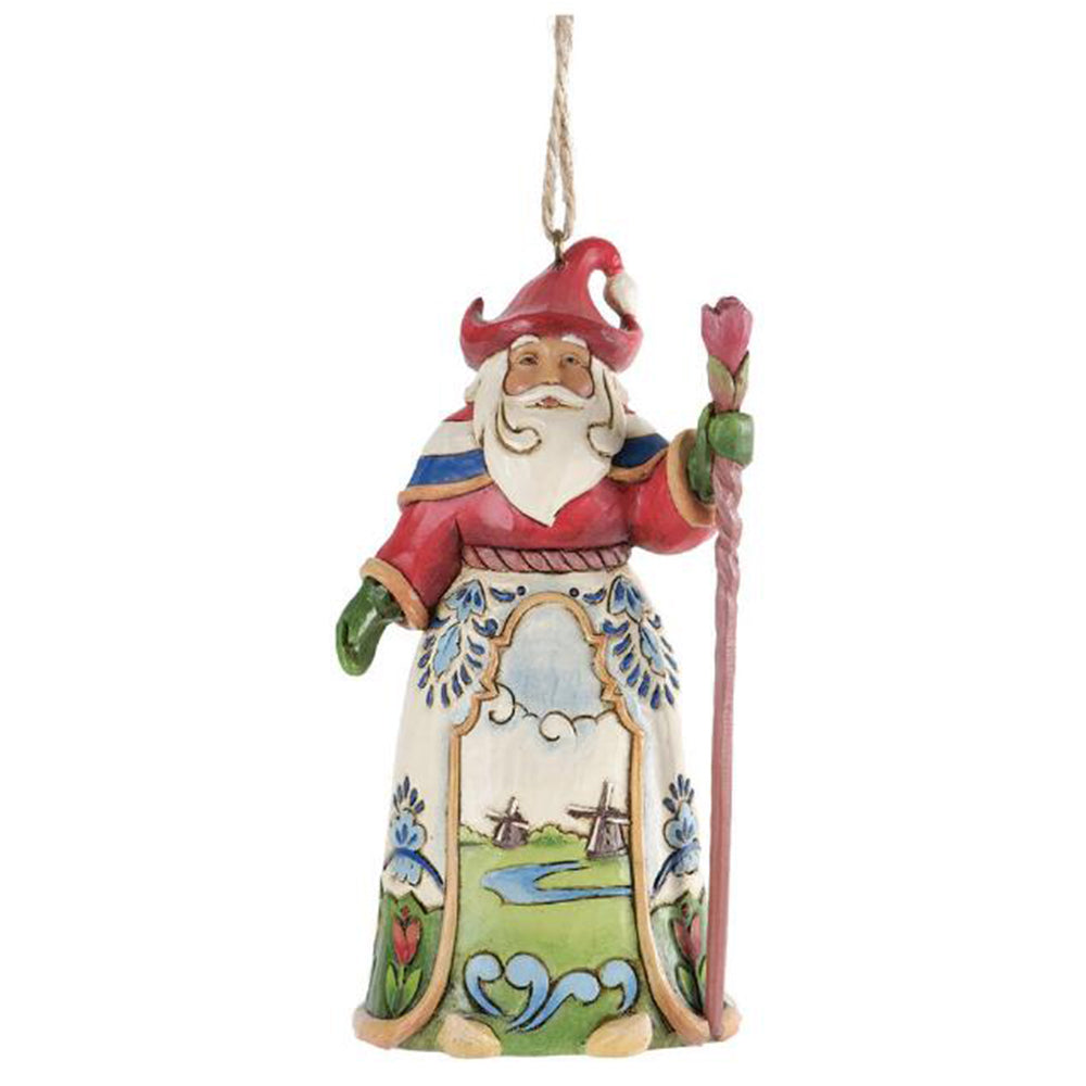 Dutch Santa Ornament 4034400 by Jim Shore