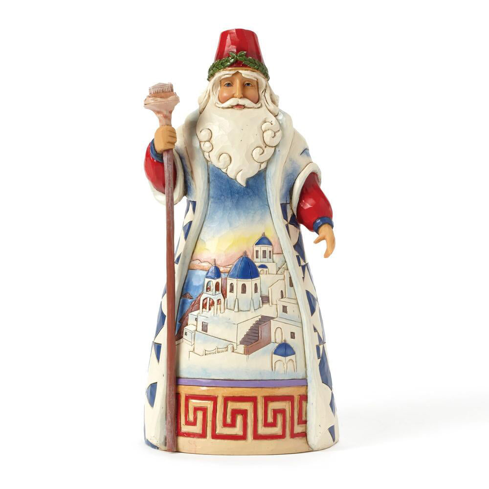 Greek Santa Figurine by Jim Shore