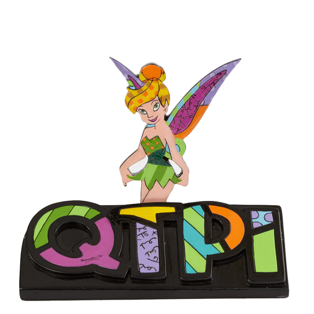 Disney's Tinker Bell Plaque Figurine 4044113 by Romero Britto