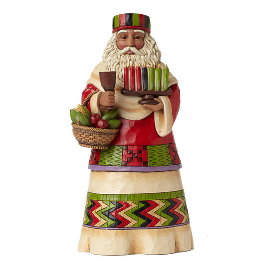 African Santa Figurine by Jim Shore