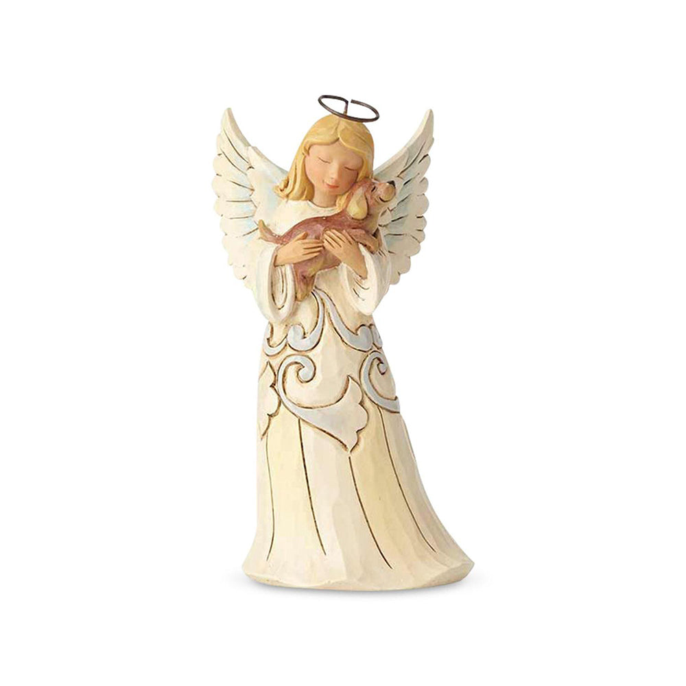 Pint Sized Angel with Dog Figurine 4060962 by Jim Shore