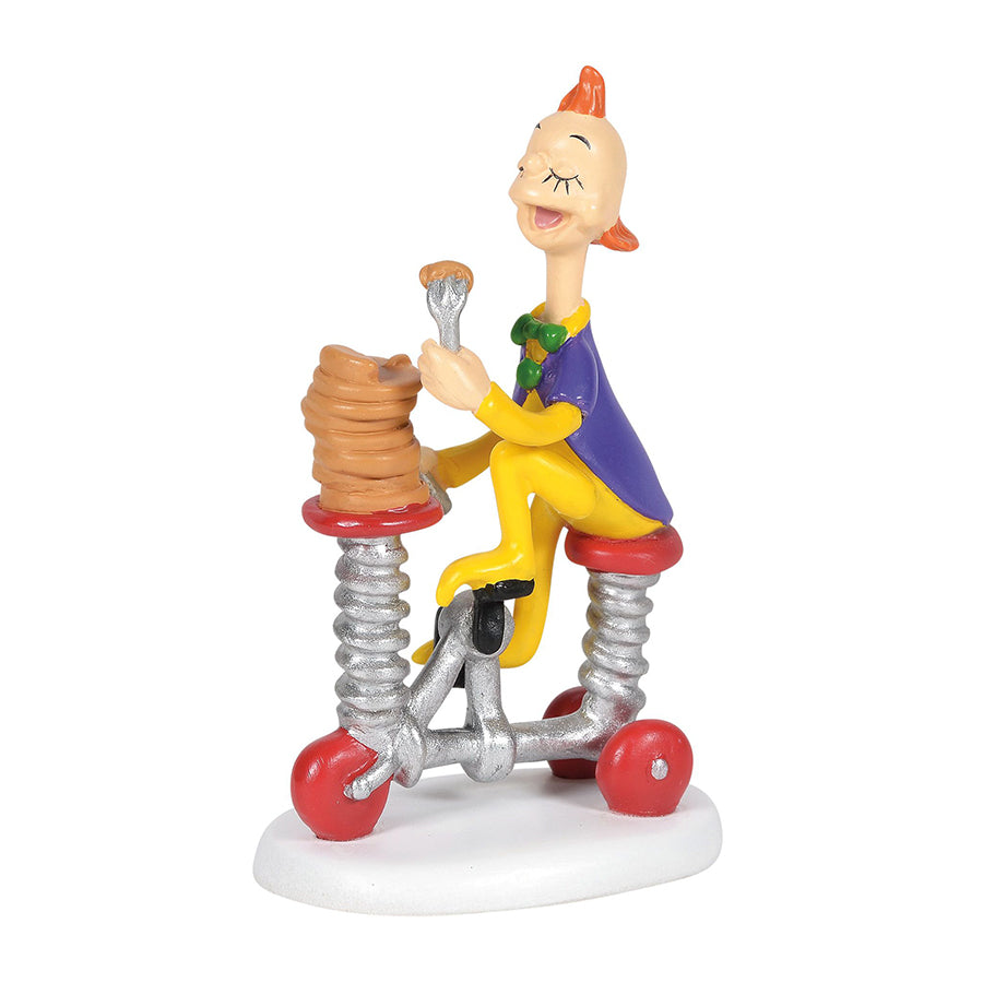 The Grinch Who-Ville Pancakes To Go Figurine 6001207 by Department 56