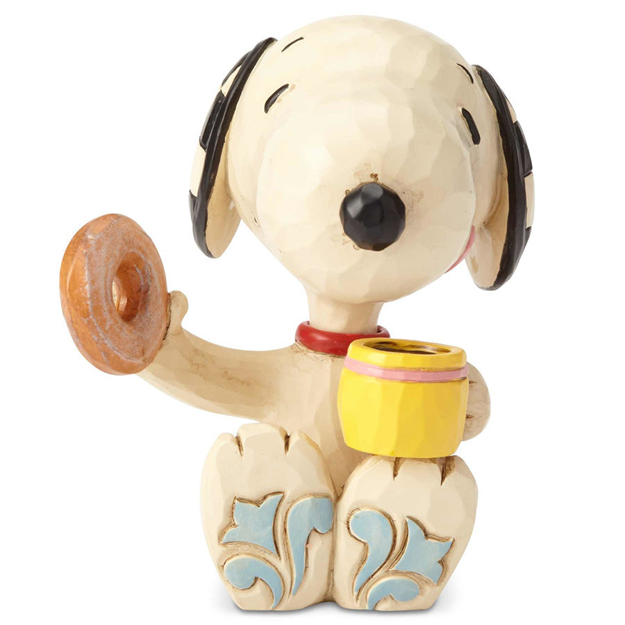 Peanuts Mini Snoopy Donut and Coffee Figurine 6001297 by Jim Shore