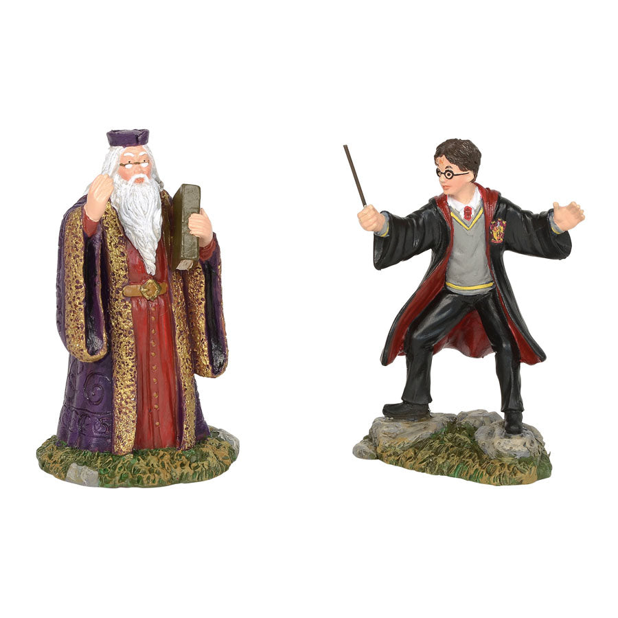 Harry Potter Harry And The Headmaster Figurine 6002314 by Department 56