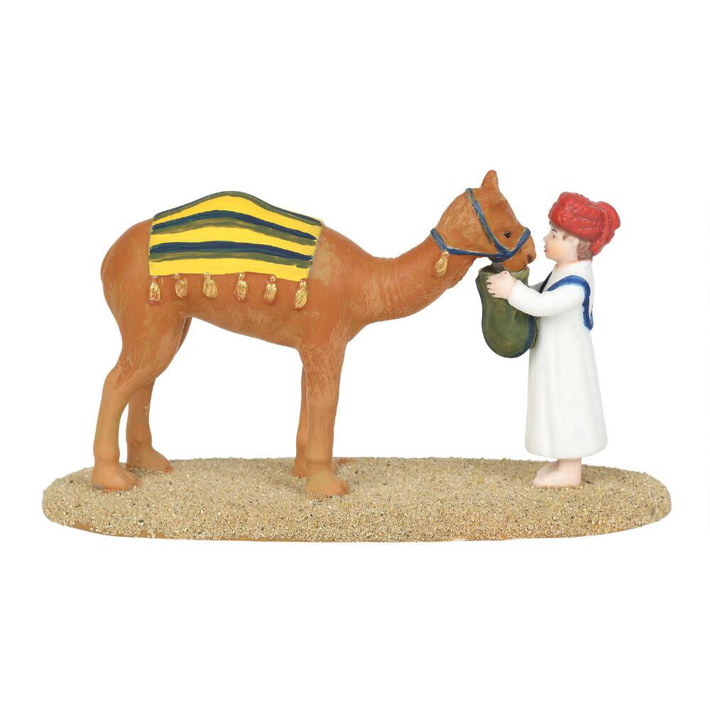 Tending The Camel Figurine 6002416 by Department 56