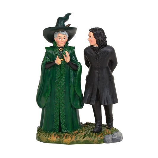 Harry Potter Snape and McGonagall Figurine 6003331 by Department 56
