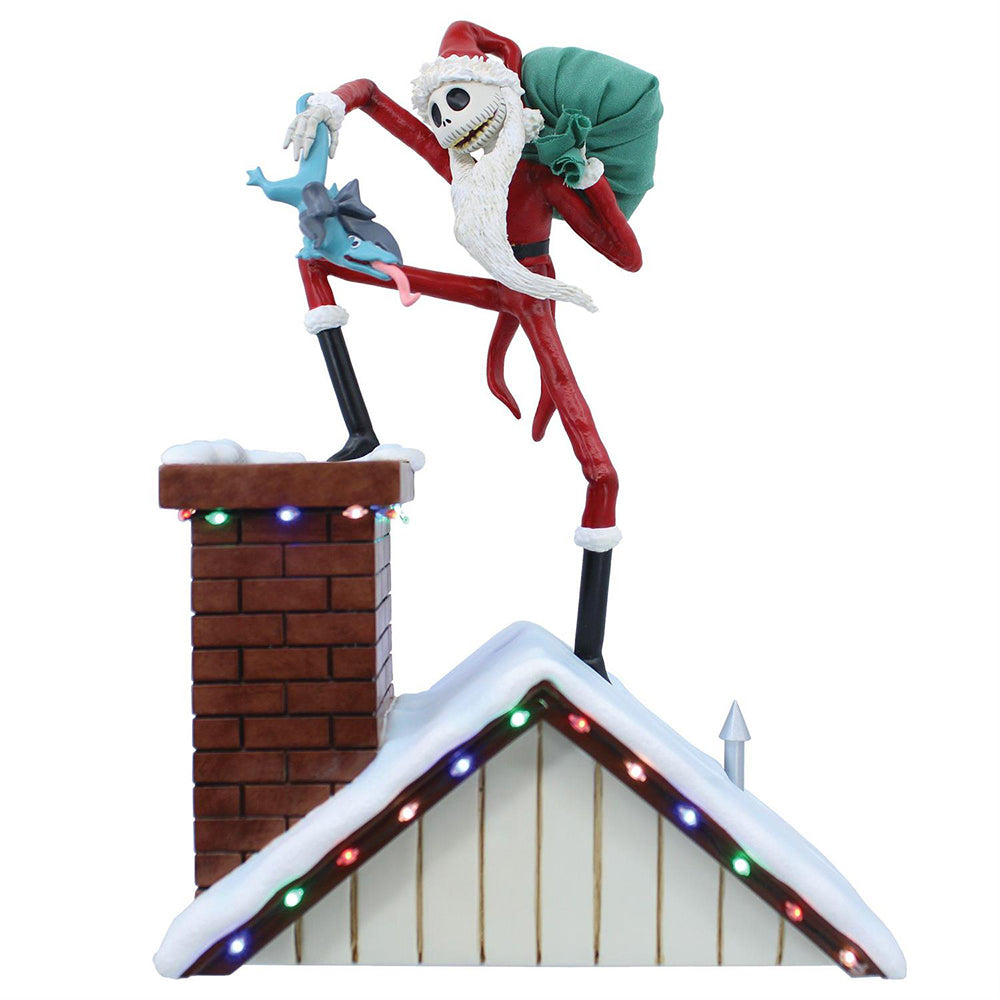 Disney's The Nightmare Before Christmas Santa Jack With Lights 6003658 by Disney Showcase