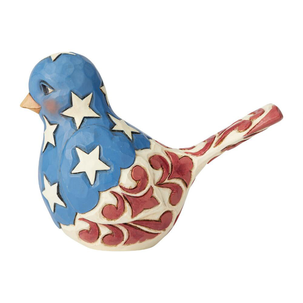 Red, White & Blue Bird Figurine 6003978 by Jim Shore