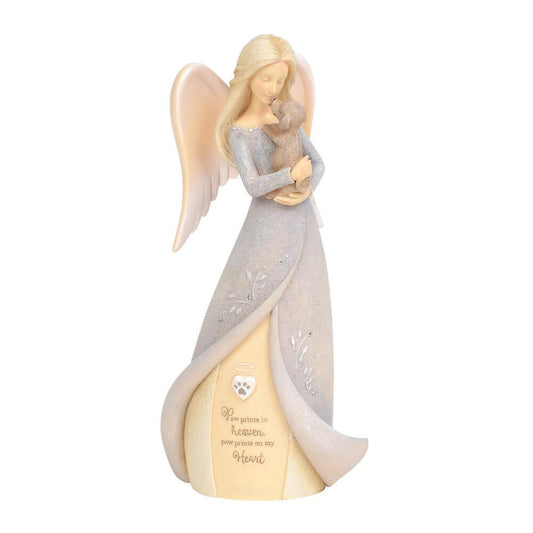 Dog Bereavement Angel Figurine 6004082 by Enesco's Foundations