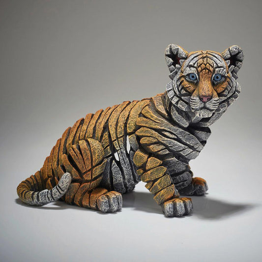 Tiger Cub Bust Sculpture 6005339 by Edge Sculpture