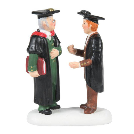 Oxford Professor & Student Figurine 6005406 by Department 56