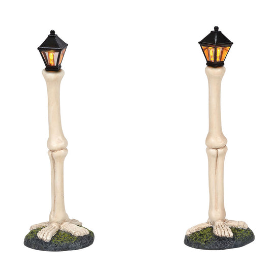 Femur Bone Street Lights Figurines 6005567 by Department 56