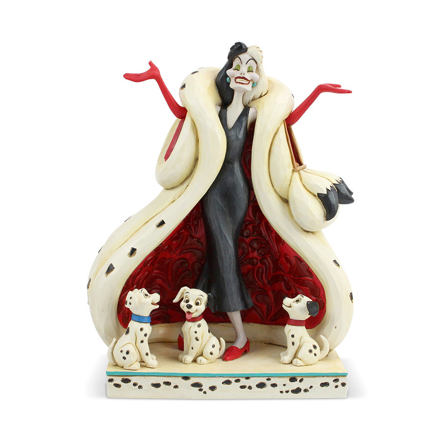 Disney's 101 Dalmatians Cruella DeVil Figurine 6005970 by Jim Shore