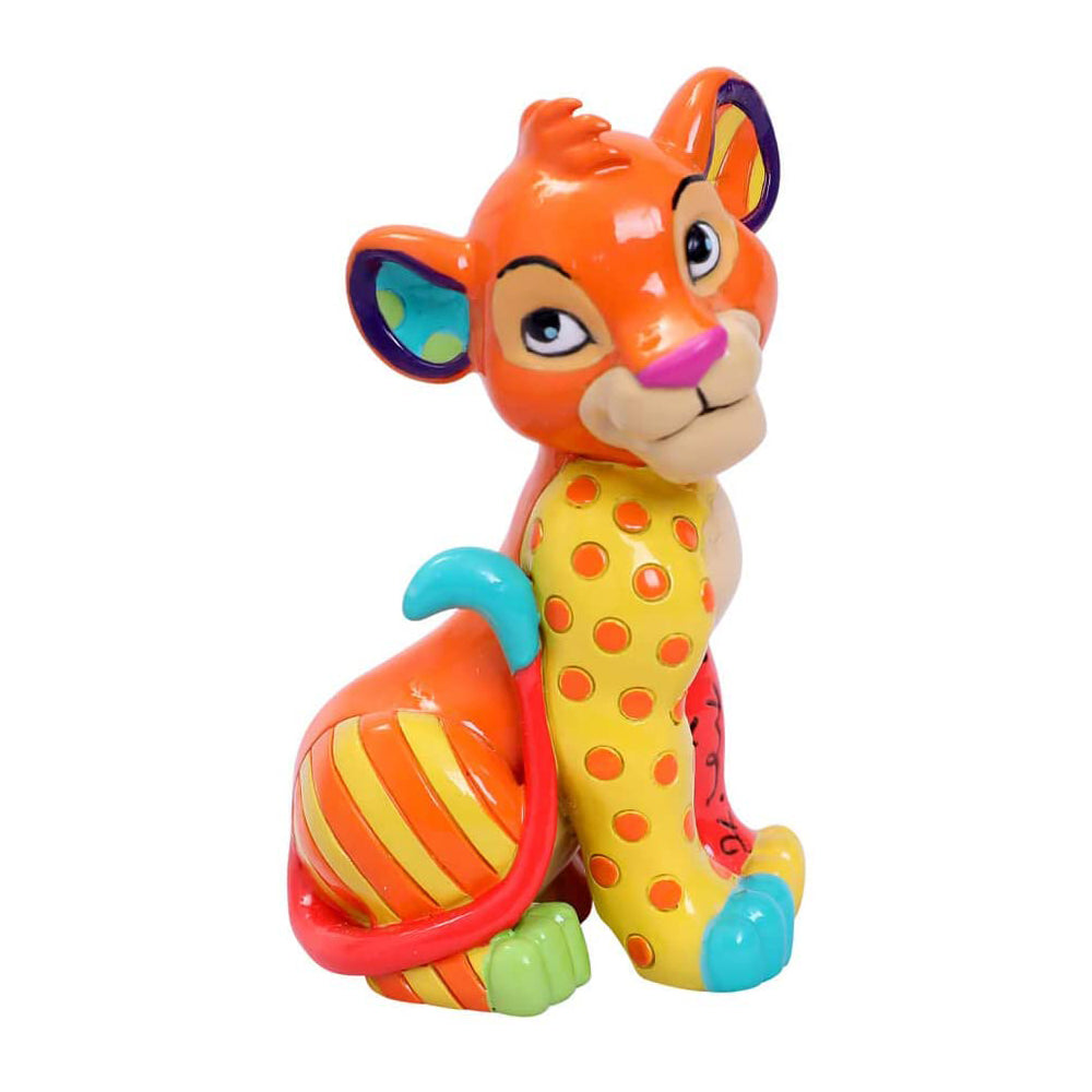 Disney's Lion King Simba Mini Figurine 6006089 by Romero Britto