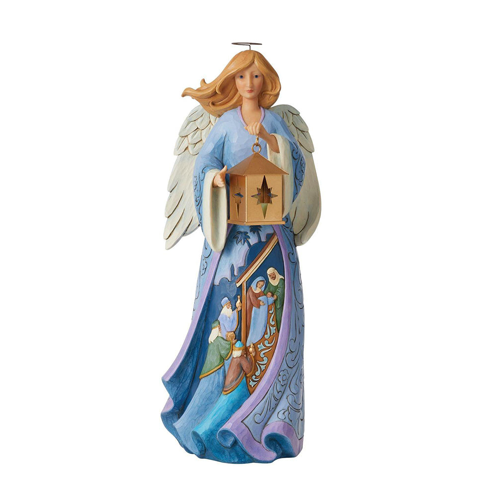 Nativity Angel with Lantern Statue 6006250 by Jim Shore