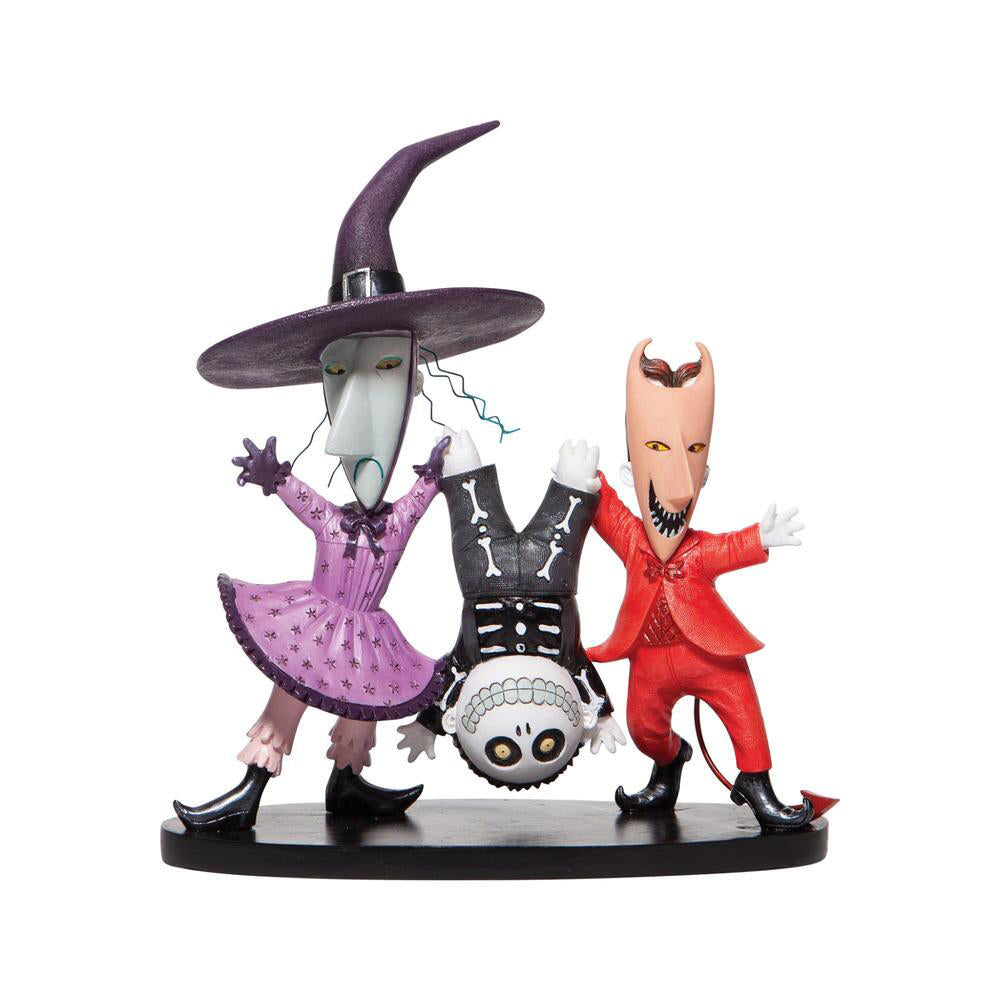 The Nightmare Before Christmas Lock Shock and Barrel Figurine 6006281 by Disney Showcase