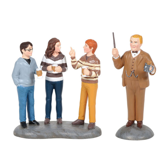 Harry Potter Professor Slughorn & the Trio Figurines 6006515 by Department 56