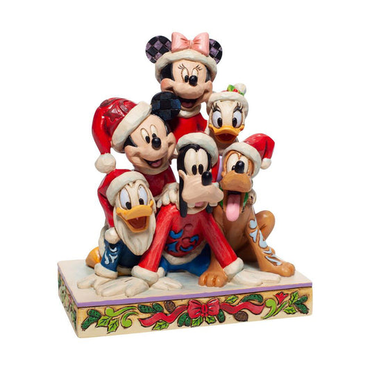 Jim Shore Disney's Christmas Mickey & Friends Figurine 6007063