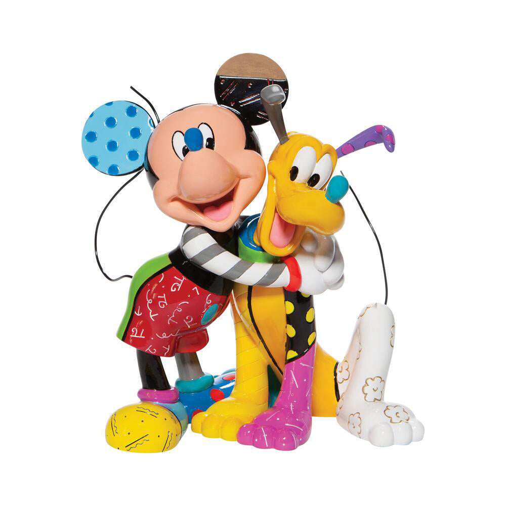 Disney's Mickey & Pluto Figurine 6007094 by Romero Britto