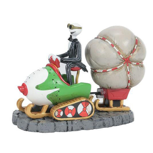 Disney's The Nightmare Before Christmas Jack Brings Christmas Home Figurine 6007723