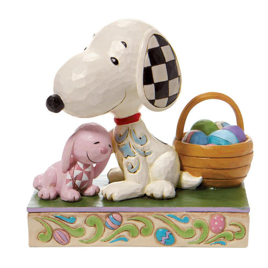 Peanuts Snoopy with Easter Basket Figurine 6007938 by Jim Shore